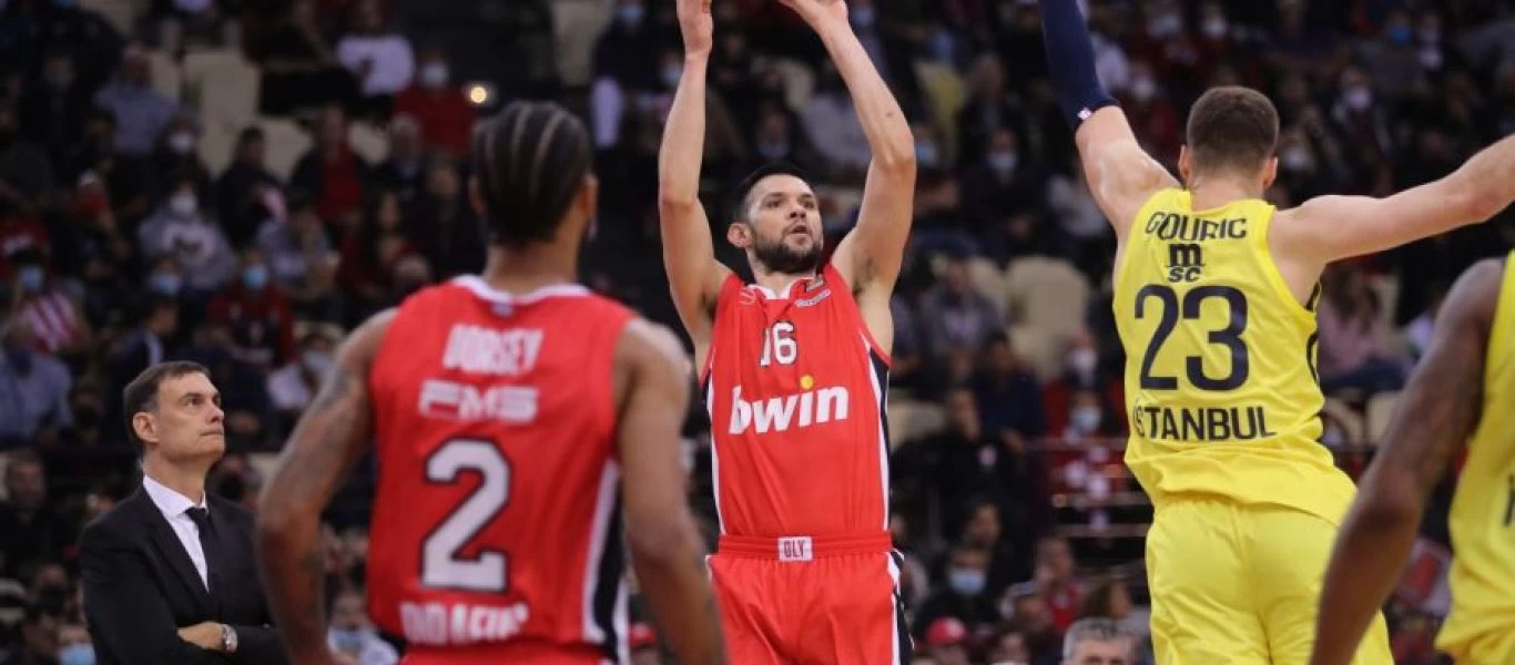 Εuroleague: Φενέρμπαχτσε - Ολυμπιακός 94-80